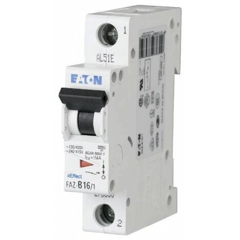 Eaton 278549 FAZ-C2/1 Disjoncteur 2 A 230 V/AC Y786822