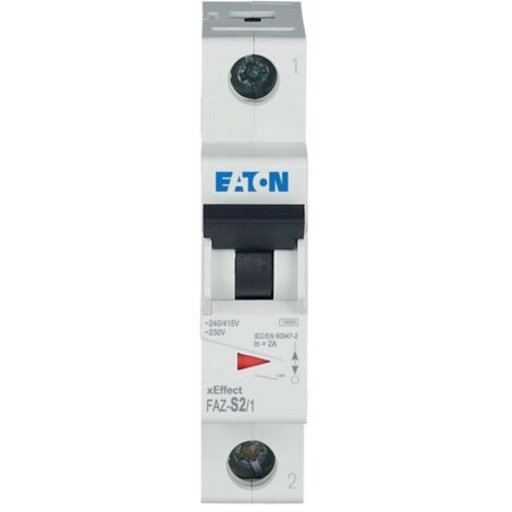 Eaton 278607 FAZ-S2/1 Leitungsschutzschalter     2 A  230 V/AC