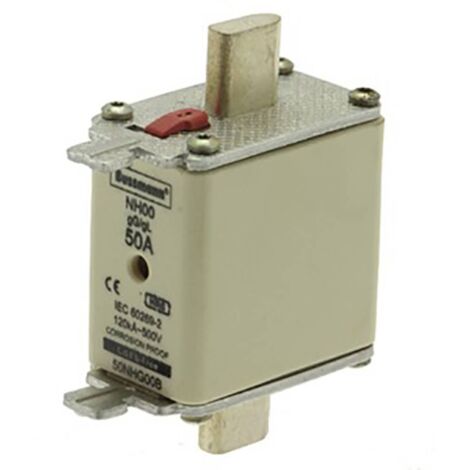 Eaton 50NHG00B Fusibile NH con visualizzazione sicura meccanica Misura fusibile = 00 50 A 500 V 3 pz.