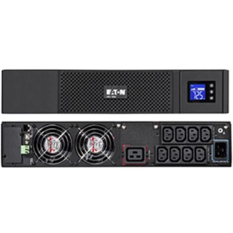 Eaton 5SC3000IRT onduleur line-interactive 3000 VA 2700 W 2U rack/tower LCD USB RS-232 noir