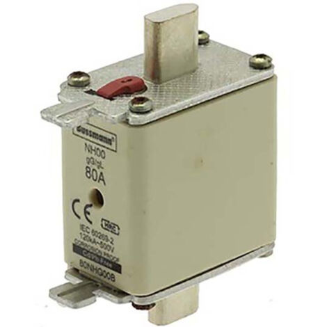 Eaton 80NHG00B NH-Sicherung mit mechanischer Sicherungsanzeige  Sicherungsgröße = 00  80 A  500 V 3