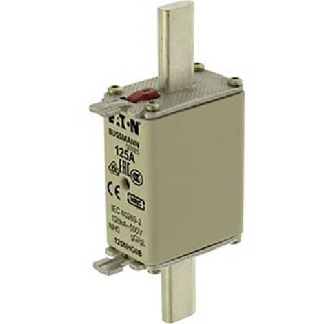 Eaton 80NHG0B Fusible NH avec afficheur de sécurité mécanique Taille du fusible = 0 80 A 500 V 3 pc(