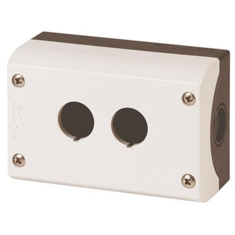 M22-i2 Aufbaugehäuse 2 Einbaustellen, Für Bodenbefestigung (ø X H) 22 Mm X 80 Mm Anthrazit 1 - Eaton