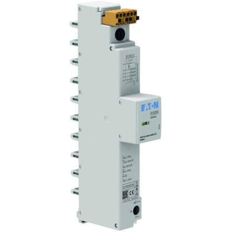 Eaton Blitzstrom- und Überspannungsableiter für 40-mm-Sammelschiene, TN-S/TT, 3P, 12,5 kA (10/350) µs, Klasse I + II + III/Typ 1 + 2 + 3,  EP-501044