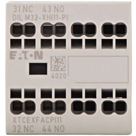EATON Blocco interruttore ausiliario, a guida forzata, 2 poli, 199309