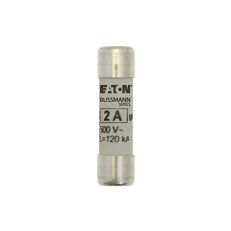 Eaton - C10G2 cylindrical fuse 10 x 38 2A gg 500 C10G2