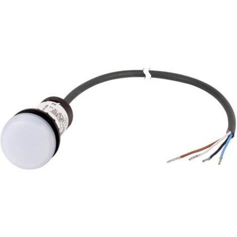 Eaton C22-L-W-24-P62 Indicatore ottico piatto Bianco 24 V DC/AC 1 pz.