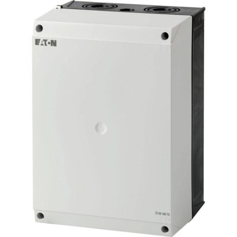 Eaton CI-K5-160-TS Contenitore vuoto per montaggio su guida DIN (L x L x A) 160 x 200 x 280 mm Grigio (RAL 7035), Nero