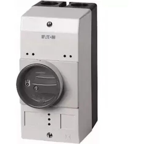 Eaton CI-PKZ0-GVM 263526 Leergehäuse mit Drehschalter (L x B x H) 80 x 97 x 160 mm  Schwarz, Grau 1
