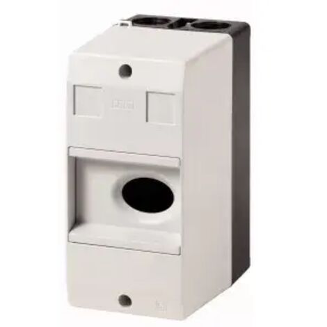 Eaton CI-PKZ01 281403 Leergehäuse Aufbau, mit Schalter (L x B x H) 80 x 97 x 160 mm  Grau 1 St.