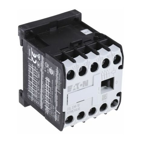 Eaton – Contacteur pour tableau électrique 3 pôles 3NO – Courant 22 A – Tension 24 V c.a. – Puissance 4 kW pour moteurs triphasés