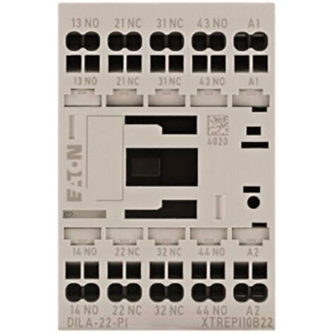 Eaton Contattore ausiliario, 24 V DC, 2 S, 2 Ö, morsetti push-in, azionamento a corrente continua, 199218