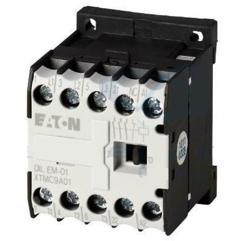 Eaton contattore di potenza dilem-01-g(24vdc) minicont pot 4 kw 010343