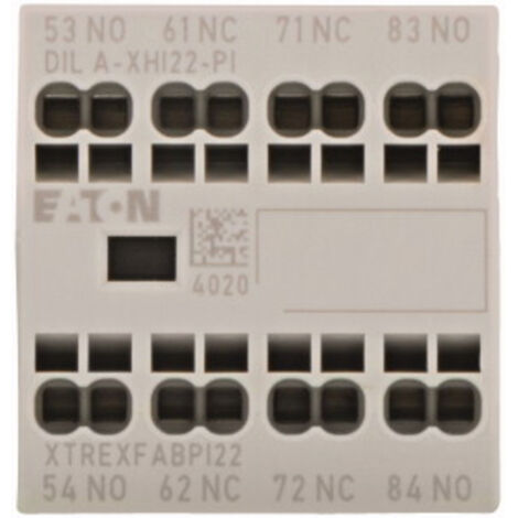 Eaton DILA-XHI22-PI Hilfsschalterblock  2 Schließer, 2 Öffner   4 A    1 St.