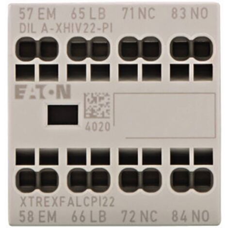 Eaton DILA-XHIV22-PI Modulo contatti ausiliari 2 NA, 2 NC 4 A 1 pz.