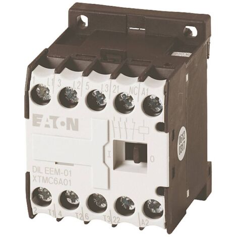 Eaton DILEEM-01(230V50HZ,240V60HZ) Contattore di potenza 3 NA 3 kW 1 pz.