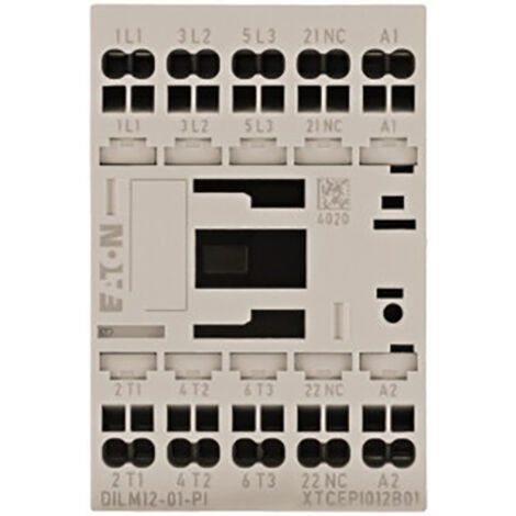 Eaton DILM12-01(230V50HZ,240V60HZ)-PI Leistungsschütz  3 Schließer 5.5 kW  12 A    1 St.