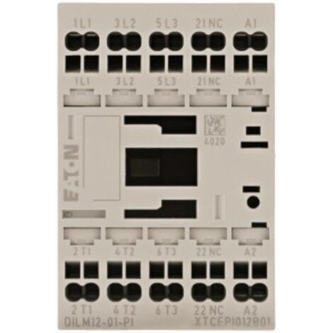 Eaton DILM12-01(24VDC)-PI Contattore di potenza 3 NA 5.5 kW 12 A 1 pz.