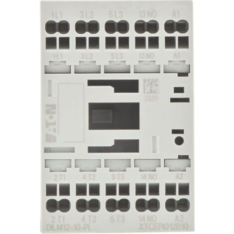 Eaton DILM12-10(230V50HZ,240V60HZ)-PI Leistungsschütz  3 Schließer 5.5 kW  12 A    1 St.