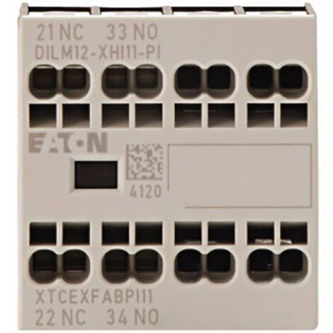 EATON DILM12-XHI11-PI CONTATTO AUSILIARIO 199456 240 V/CA 3,5 A 1 NO (E), 1 NC (R) 1 PZ(I)