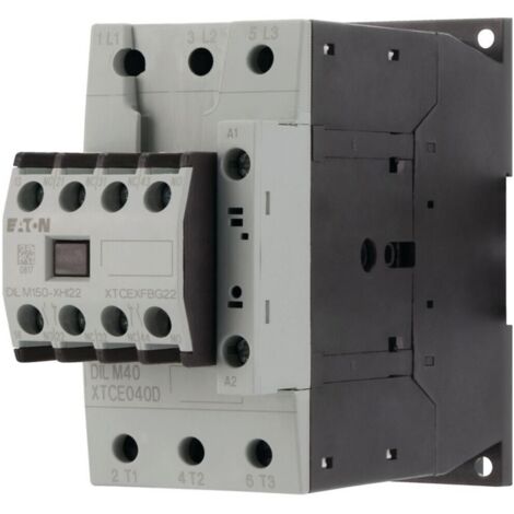 Eaton DILM40-22(230V50HZ,240V60HZ) Leistungsschütz  3 Schließer 18.5 kW      1 St.