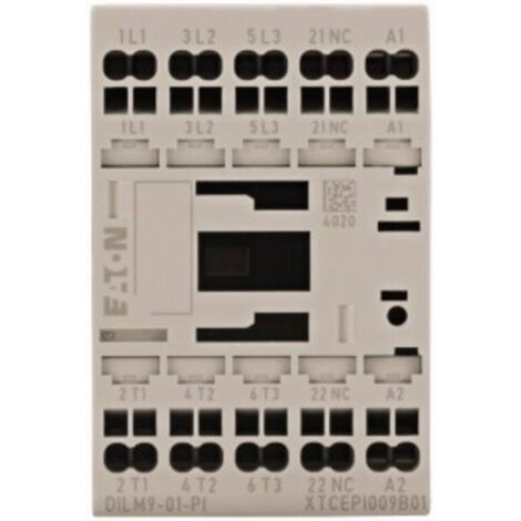 Eaton DILM9-01(24VDC)-PI Contattore di potenza 3 NA 4 kW 9 A 1 pz.