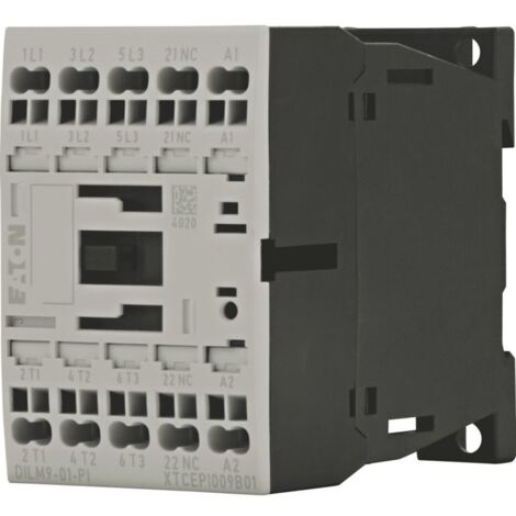 Eaton DILM9-01(24VDC)-PI Leistungsschütz  3 Schließer 4 kW  9 A    1 St.