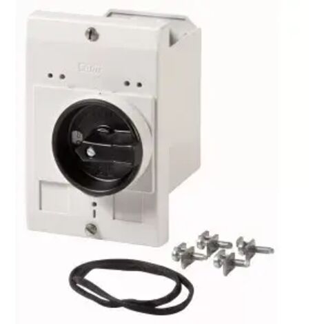 Eaton E-PKZ0-G 072907 Leergehäuse Einbau, mit Drehschalter (L x B x H) 80 x 85 x 129 mm  Grau, Schwa
