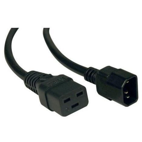 EATON Eaton IEC C14/IEC C19 - 10/16 A - Mâle/Femelle - Coupleur C14 - Coupleur C19 - 10 A - Noir (66029)