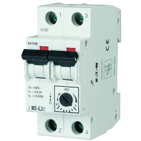 Eaton electric salvamotore bi-e tripolare 10-16a 248399