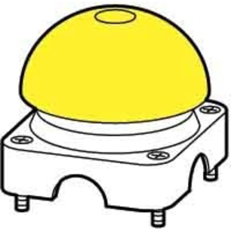 Eaton FAK-Y Interrupteur gris et jaune IP67