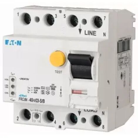 Eaton Fehlerstromschutzschalter 4-polig 40A 30mA