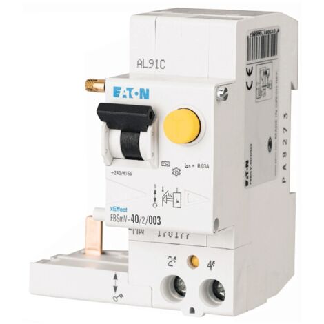 Eaton FI-Block 40A 30mA 2P Typ AC 170177