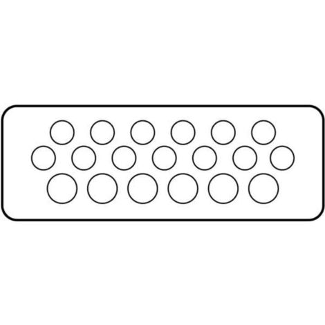 Eaton Flangia, goffratura 5x M25, 6x M25/16, 6x M32/20, AxLxP=116x329x23mm, 017236