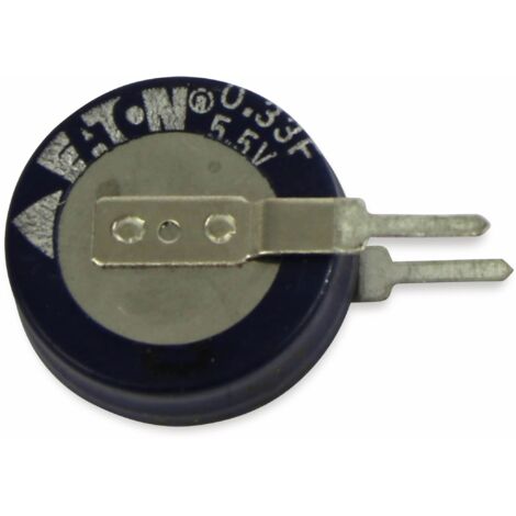 EATON Gold Cap-Elko 0,33F, 5,5V, radial, KR-5R5V334-R