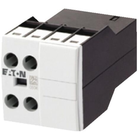 Eaton Hilfsschalterbaustein, 2-polig, Ith= 16 A, 2 S, Frontbefestigung, Schraubklemmen, DILA, DILM7 - DILM38 276422