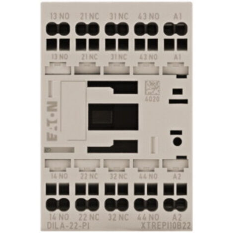 Eaton Hilfsschütz DILA-22(230V50HZ,240V60HZ)-PI Hilfsschütz     4 A    1 St.