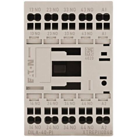 Eaton Hilfsschütz DILA-40(230V50HZ,240V60HZ)-PI Contattore ausiliario 4 A 1 pz.