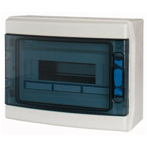 Eaton IKA cuadro de distribución mural 12 módulos IP65 puerta transparente 174206
