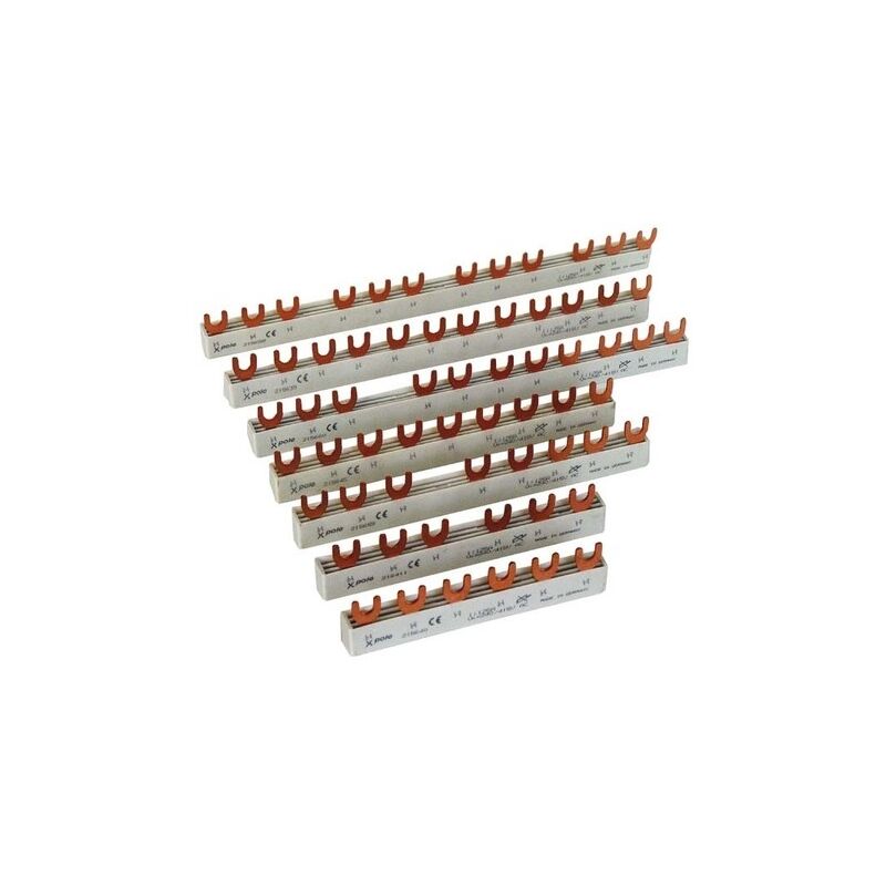 Installation) euro-vario-barres evg - 2PHAS/12MODUL ie = 63 a mkv peignes à languettes 4014380536697 - Eaton