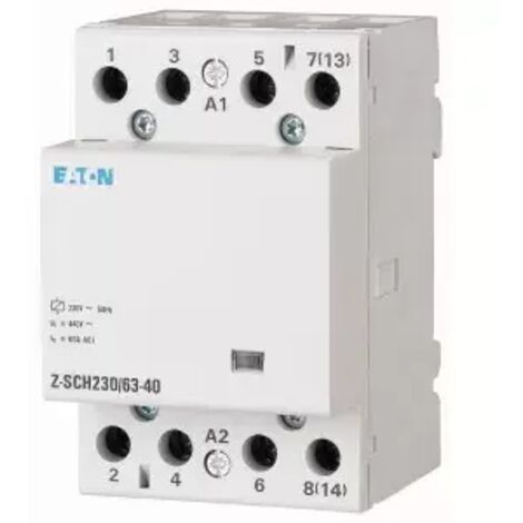 Eaton Installationsschütz 230VAC/63A/4S Z-SCH230/63-40
