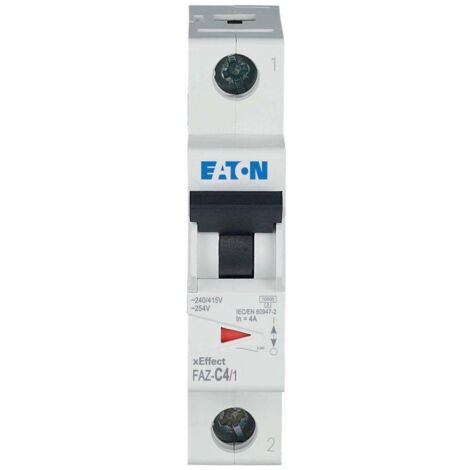 EATON Interruttore magnetotermico 4A, 1p, C-Char, 278553