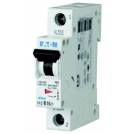 Eaton Interruttore magnetotermico (MCB), 16 A, 1p, Caratteristica: B, 278535