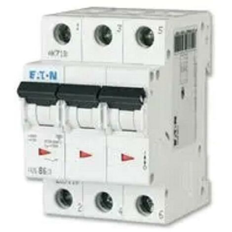 Eaton interruttore protettore faz6-c20/3 interruttore proiettore mt 6ka 3p c 20a