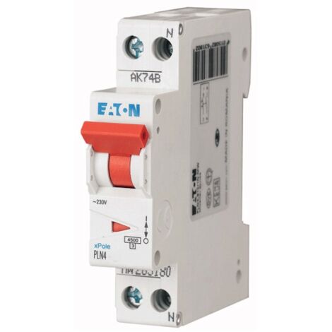 Eaton Leitungsschutzschalter 10A 1P+N 4,5 KA 1 Modul 263190