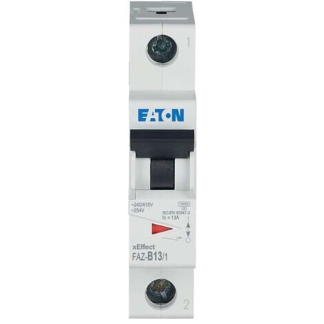 Eaton Leitungsschutzschalter, 13 A, 1p, Charakteristik: B 278533