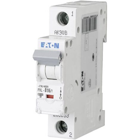 Eaton Leitungsschutzschalter (MCB), 16 A, 1p, Charakteristik: D,  236100
