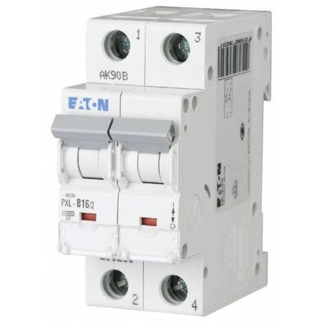 Eaton Leitungsschutzschalter (MCB), 16 A, 2p, Charakteristik: B, 236231
