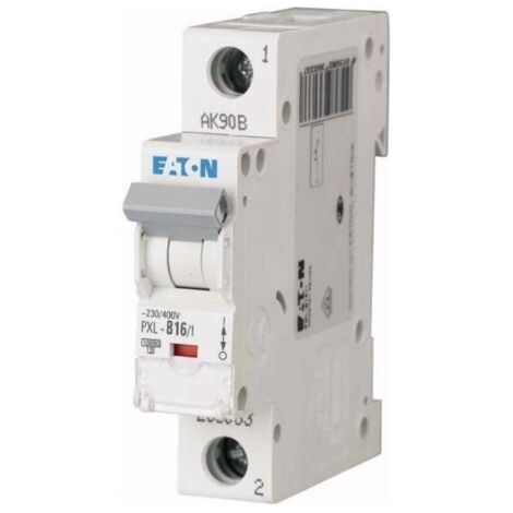 Eaton LS-Schalter m.Beschrift. B 4A, 1p PXL-B4/1
