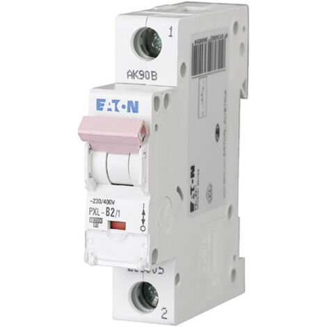 Eaton LS-Schalter m.Beschrift. C 2A, 1p PXL-C2/1